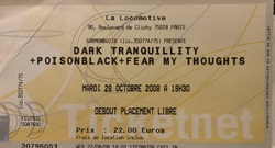 Dark Tranquillity / Poisonblack / Fear My Thoughts on Oct 28, 2008 [090-small]