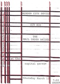 The Murder City Devils / Out Hud / The Mail Order Brides on Mar 12, 1998 [117-small]