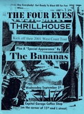The Four Eyes / Thrillhouse / The Bananas on Sep 5, 2001 [159-small]
