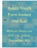 Knock Knock / Ford Ancient / Hod on Dec 8, 2012 [174-small]