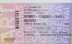 grave / Entombed / Dismember / Unleashed on Nov 6, 2006 [351-small]