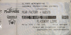 Fear Factory / Kill 2 This on Apr 19, 2001 [407-small]