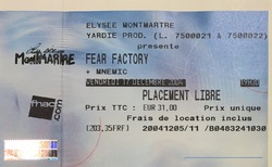 Fear Factory / Mnemic on Dec 17, 2004 [411-small]