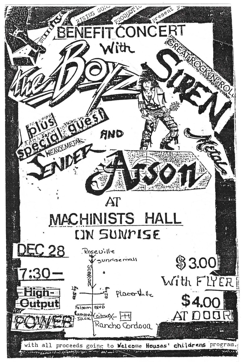 Concert History of Machinists Hall Rancho Cordova, California, United