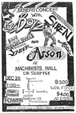 The Boyz / Siren / Sender / Arson on Dec 28, 1986 [484-small]