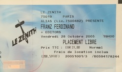 Franz Ferdinand / Editors on Oct 28, 2005 [503-small]