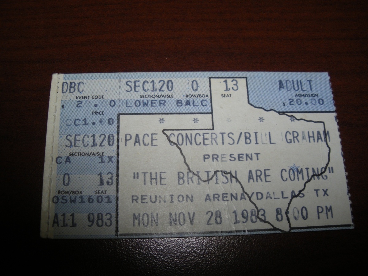 Concert History of Reunion Arena Dallas, Texas, United States | Concert ...