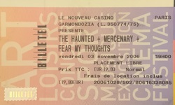The Haunted / Mercenary / Fear My Thoughts on Nov 3, 2006 [693-small]