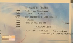 The Haunted / God Forbid / God Forbid on Nov 29, 2005 [695-small]