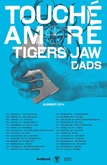 Touché Amoré / Tigers Jaw / Dads on Jul 19, 2014 [952-small]
