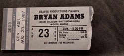Bryan Adams / The Hooters on Aug 23, 1987 [076-small]