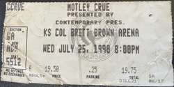 Mötley Crüe / Lita Ford on Jul 25, 1990 [116-small]