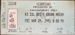Scorpions / Trixter on Mar 29, 1991 [154-small]