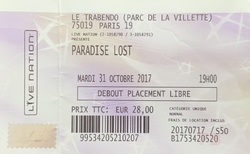 Paradise Lost / Pallbearer / Sinistro on Oct 31, 2017 [404-small]