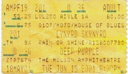 Ted Nugent / Deep Purple / Lynyrd Skynyrd on Jun 19, 2001 [426-small]