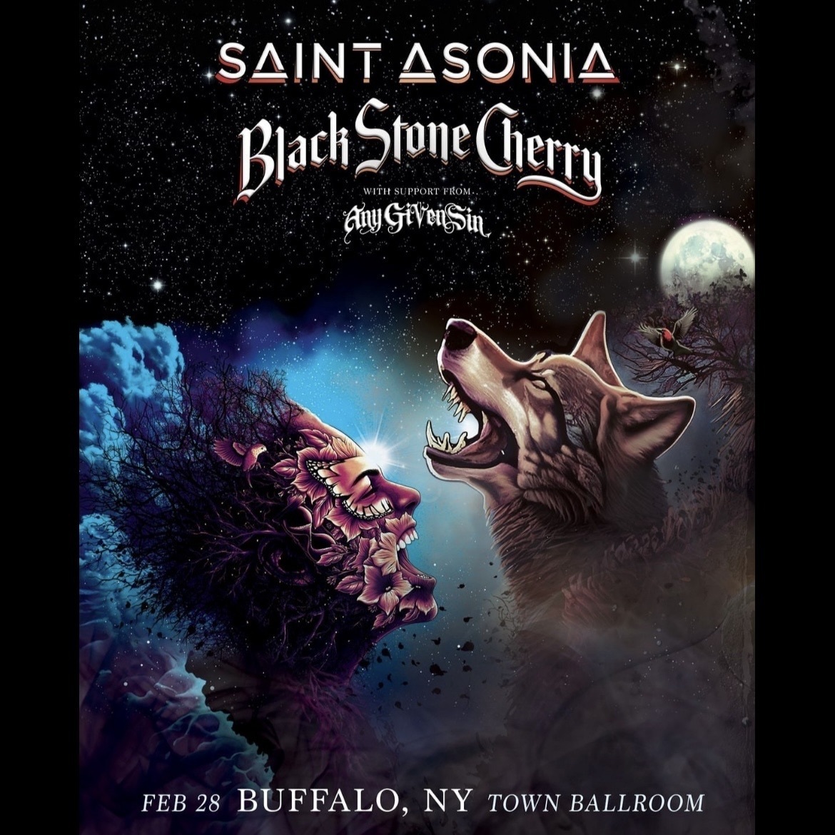 Saint Asonia Concert & Tour History (Updated for 2024 2025) Concert