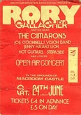 Rory Gallagher / The Cimarons / Joe O'Donnell's Vision Band / Jenny Haan's Lion / Hot Guitars on Jun 24, 1978 [576-small]