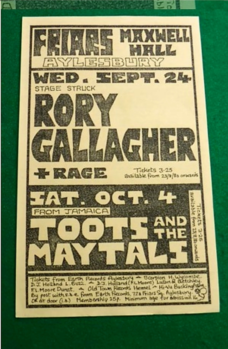 Rory Gallagher Concert & Tour History | Concert Archives