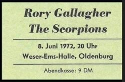 Rory Gallagher / Scorpions on Jun 6, 1972 [579-small]