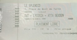 Out / Lycosia / Atta Sexden on Apr 10, 1999 [710-small]