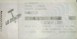 Rammstein / Clawfinger on Nov 10, 2001 [719-small]