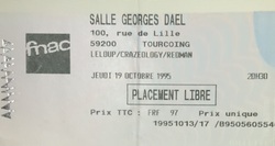 Joshua Redman / Denis Leloup / Crazeology on Oct 19, 1995 [782-small]