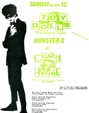 Toy Dolls / Monster X on Mar 15, 1992 [844-small]