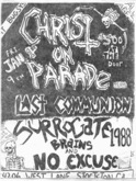 Christ on Parade / Last Communion / Surrogate Brains / No Excuse on Jan 1, 1988 [020-small]
