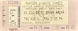 Pantera / White Zombie / Eyehategod / Deftones on Aug 3, 1996 [034-small]