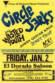 Circle Jerks / Wasted Youth / Jonny Guitar Knox / Sewer Trout / Ack! on Jan 2, 1987 [094-small]