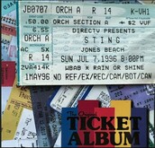TICKET 🎟️Sting (1996), tags: Sting, Wantagh, New York, United States, Ticket, Jones Beach Amphitheater - Sting on Jul 7, 1996 [188-small]