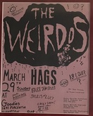 The Weirdos / Hags / Face To Face on Mar 29, 1992 [283-small]