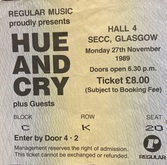 Hue & Cry on Nov 26, 1989 [336-small]