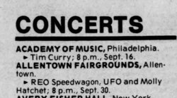 REO Speedwagon / UFO / Molly Hatchet on Sep 30, 1978 [344-small]