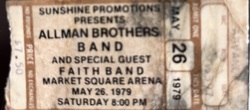 Allman Brothers Band / The Faith Band on May 26, 1979 [892-small]