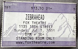 Zebrahead / onesidezero / Eyecon on Jul 1, 2001 [906-small]