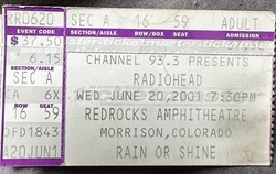 Radiohead / The Beta Band on Jun 20, 2001 [909-small]