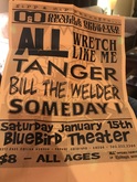 All / Wretch Like Me / Tanger / Bill the Welder / Someday I on Jan 15, 1999 [085-small]