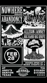 Nowhere / Abandoncy / Allison Janney / big hand / big knife on Feb 28, 2024 [312-small]