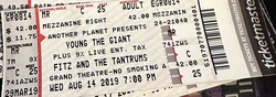 Young the Giant / Fitz & The Tantrums / Alice Merton on Aug 14, 2019 [752-small]
