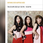 Shonen Knife (少年ナイフ) / Run into the Night on Apr 20, 2023 [947-small]