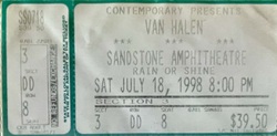 Van Halen / Kenny Wayne Shepherd on Jul 18, 1998 [956-small]