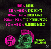 Flogging Molly / The Interrupters / Tiger Army / The Skints on Sep 9, 2022 [132-small]