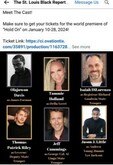 St Louis Black Rep Number Season 47 presents Hold On on Jan 10, 2024 [192-small]