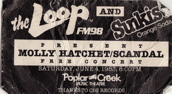 Molly Hatchet / Scandal / Johnny & the Leisure Suits on Jun 4, 1983 [227-small]
