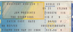 Scorpions / Bon Jovi on May 21, 1984 [237-small]