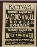 Bolt Thrower / Benediction / Lachrymator on Aug 9, 1994 [292-small]