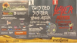 Twisted Sister / Dio / Anthrax / Katatonia / Zyklon / Ολέθριο Ρήγμα on Jul 9, 2005 [329-small]