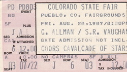 Greg Allman / Steve Ray Vaughan on Aug 28, 1987 [340-small]