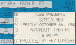 Simply Red on Oct 16, 1987 [342-small]